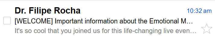 EMM Confirmation Emm Email M